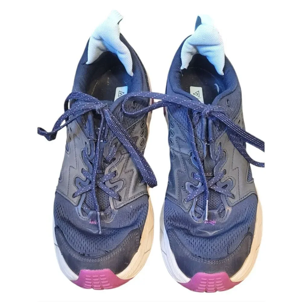 Hoka Navy Anacapa Breeze Athletic Running Shoes Women's Size 9